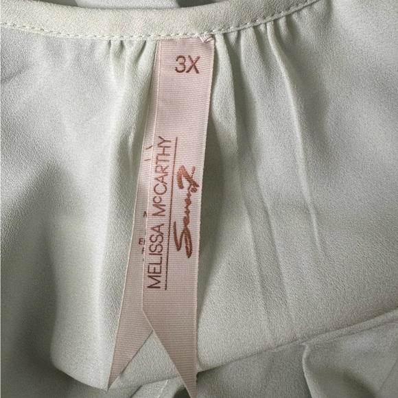 Melissa McCarthy Seven7 Cold-Shoulder Blouse Size 3x - Picture 4 of 10